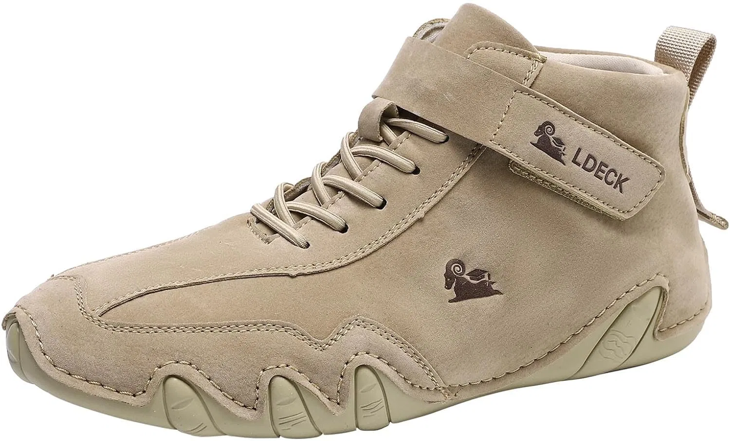 Herren-Sneaker, Damen-Laufschuhe, Schwarze Sneaker für Herren, Leder-Sportschuhe, Trendiges, aktive Lebensstile, hohe Кроссовки, barfuß Generic, Khaki
