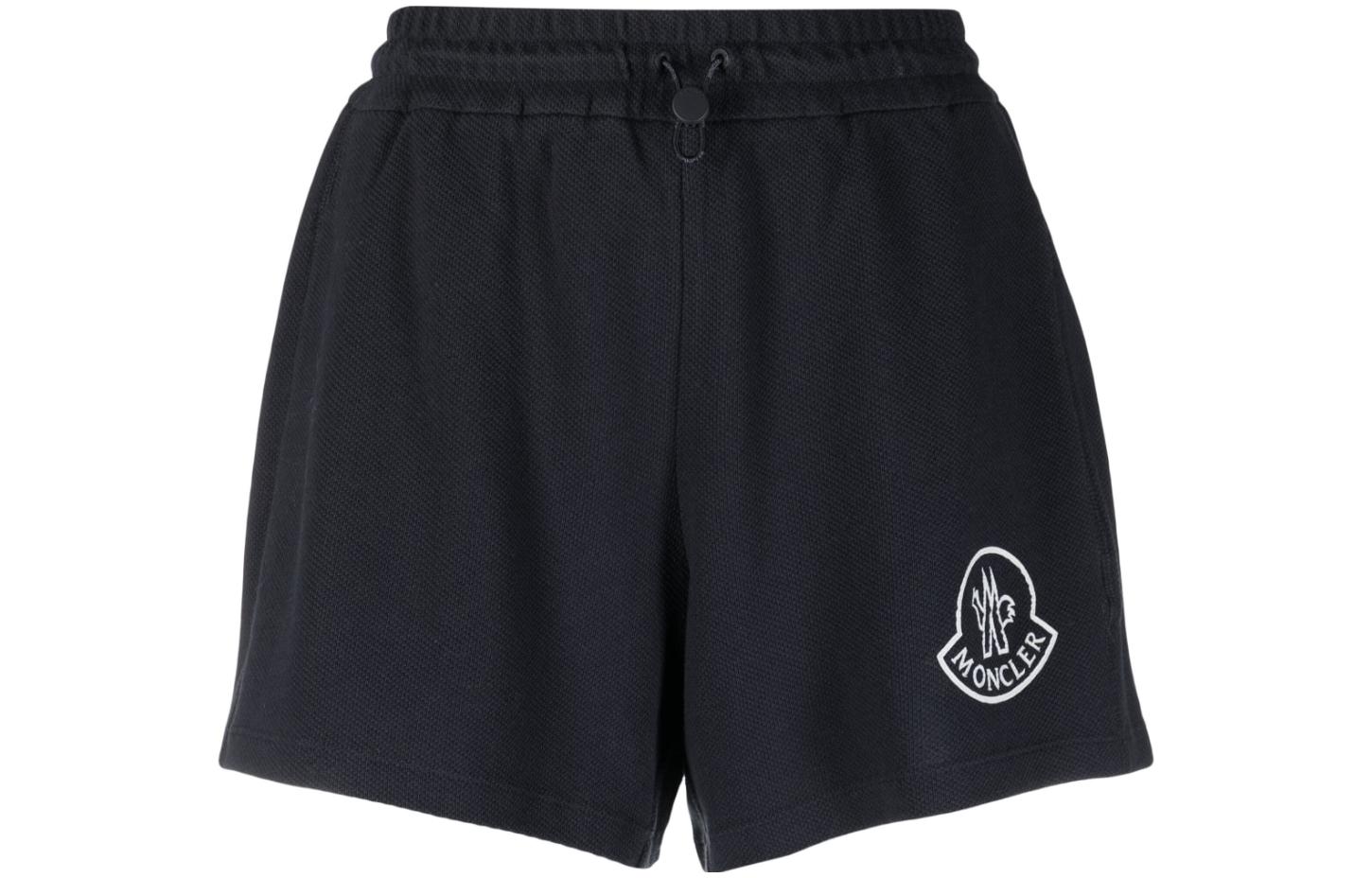 

Хлопковые шорты с завязками Moncler, Marine Blue