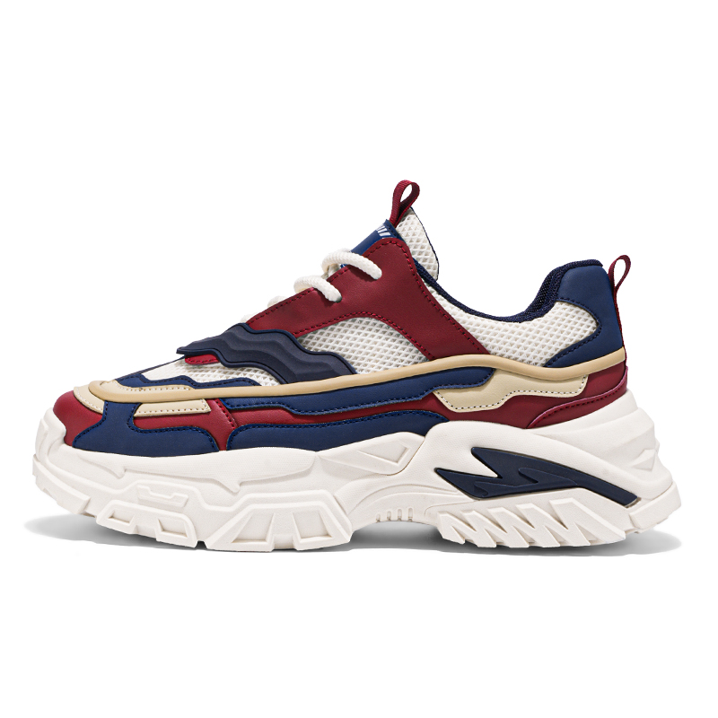 

Износостойкие, легкие, амортизирующие, сбалансированные, низкие, детские, подростковые кроссовки Cotton Gene, бежевый/красный