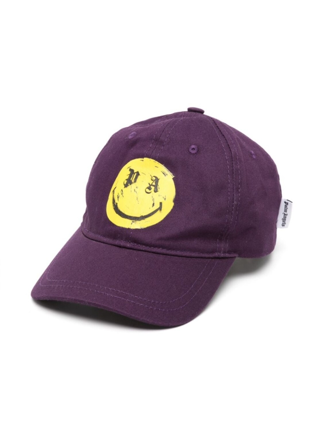 

Palm Angels Kids кепка с принтом, фиолетовый