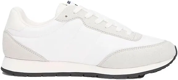 Мужские низкие кроссовки Tommy Jeans TJM Classic Runner Em0em01709, White Ecru — фото 4