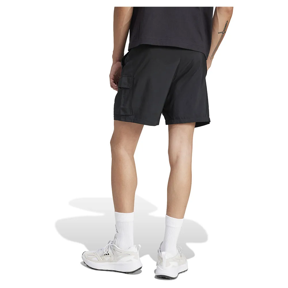 Шорты adidas Essentials Small Logo Chelsea cargo, черный — фото 2
