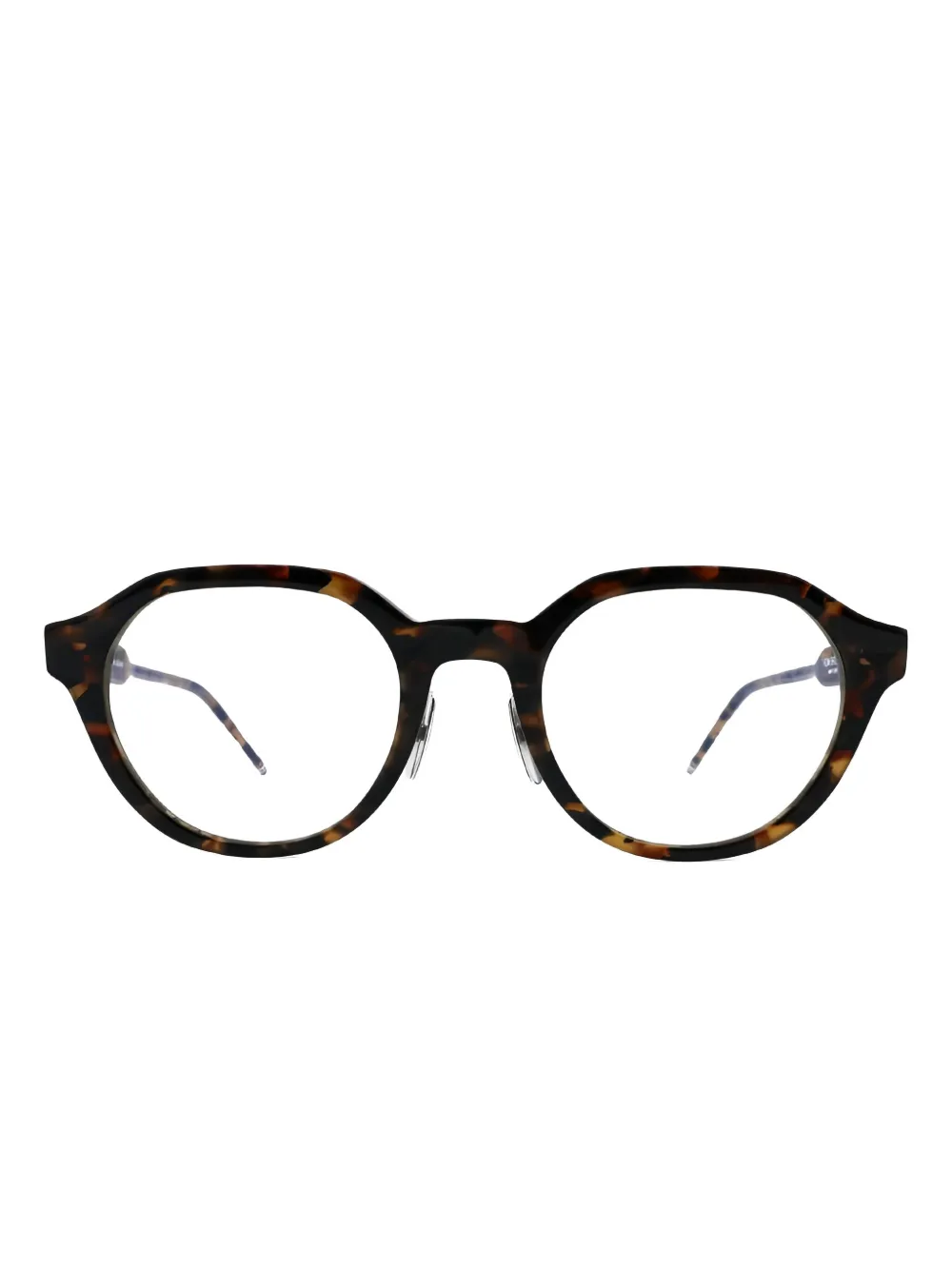 

Очки в круглой оправе Thom Browne, коричневый