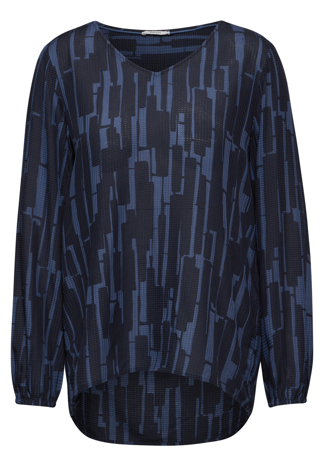 

Блузка CECIL Blouse, цвет opal/dark blue