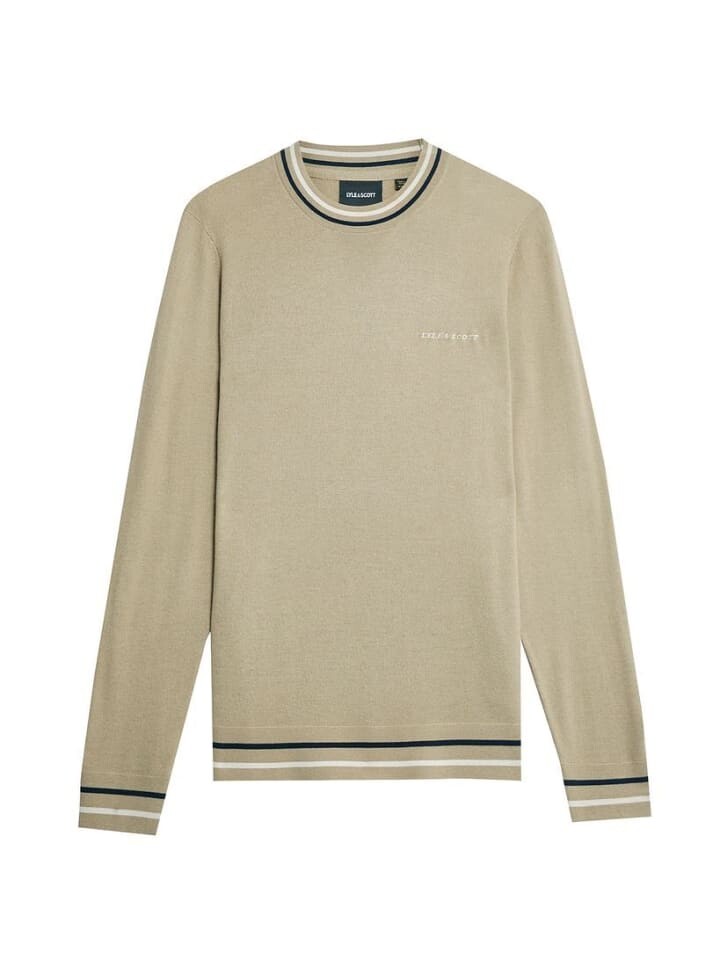 

Пуловер Lyle & Scott Strickpullover, цвет Kühl beige