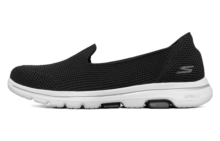 GO WALK 7 Туфли-слипоны женские низкие черные Skechers