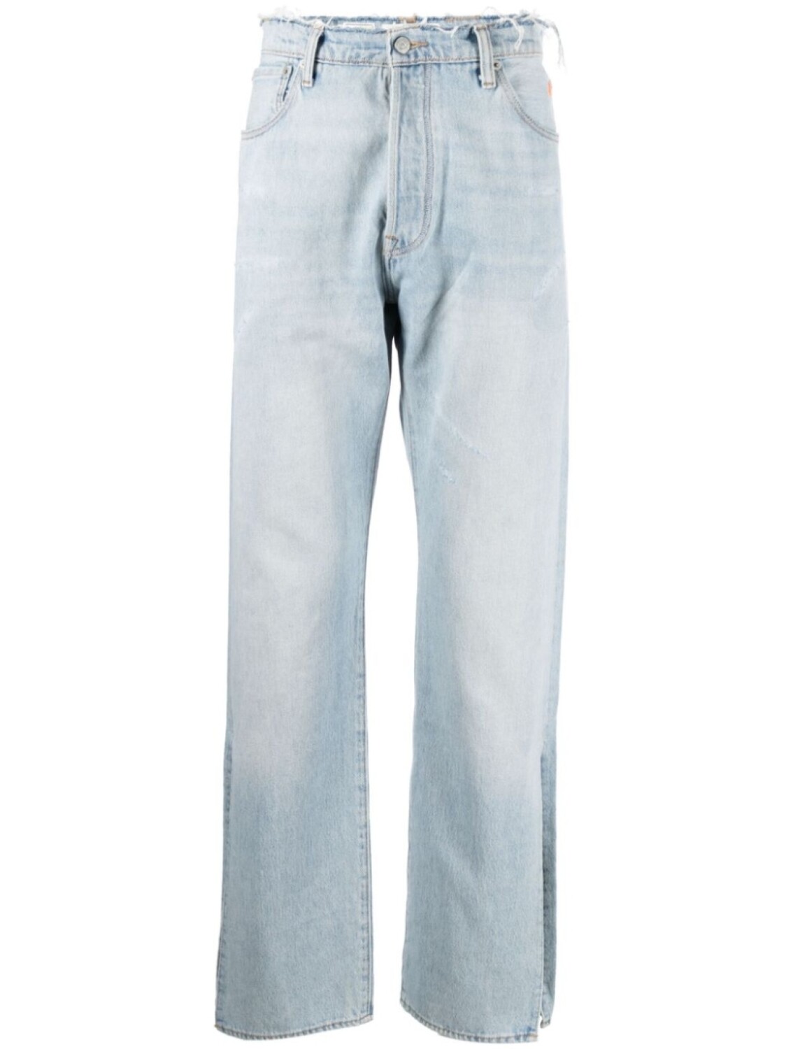 

ERL джинсы Levi's 501 с разрезом, синий