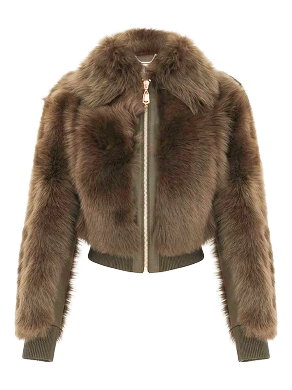 

Бомбер Hypnotic из овчины Zimmermann, зеленый