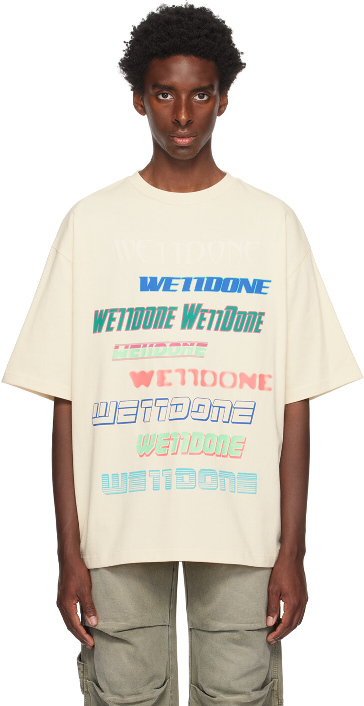 

Футболка с графическим принтом Off-White We11done