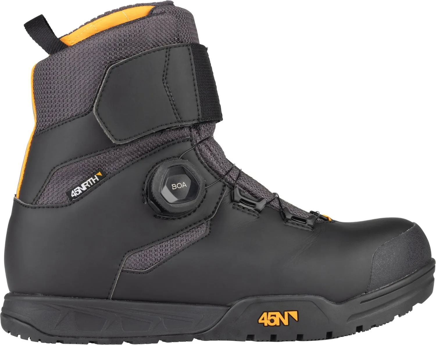 

Велосипедные ботинки для зимы Wolvhammer Boa 45NRTH, Black