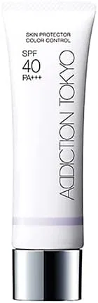 Солнцезащитный крем-праймер Addiction Skin Protector Color Control SPF40 PA+++, 30 мл, цвет 001