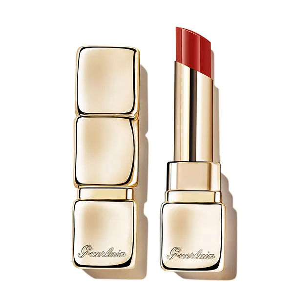 

Сияющая финишная помада Kisskiss Shine Bloom Guerlain, цвет cherry kiss