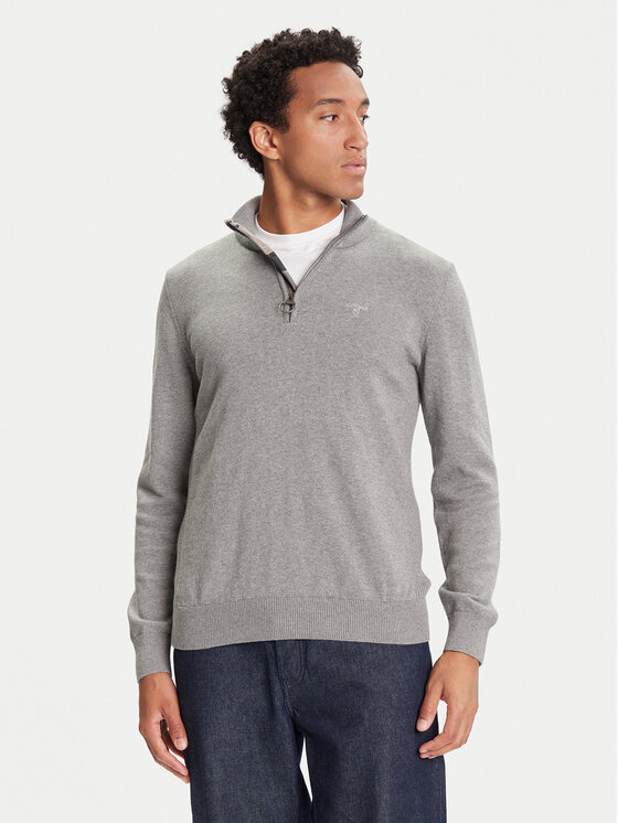 

Свитер regular fit Half Zip MKN1074GY52 Barbour, серый