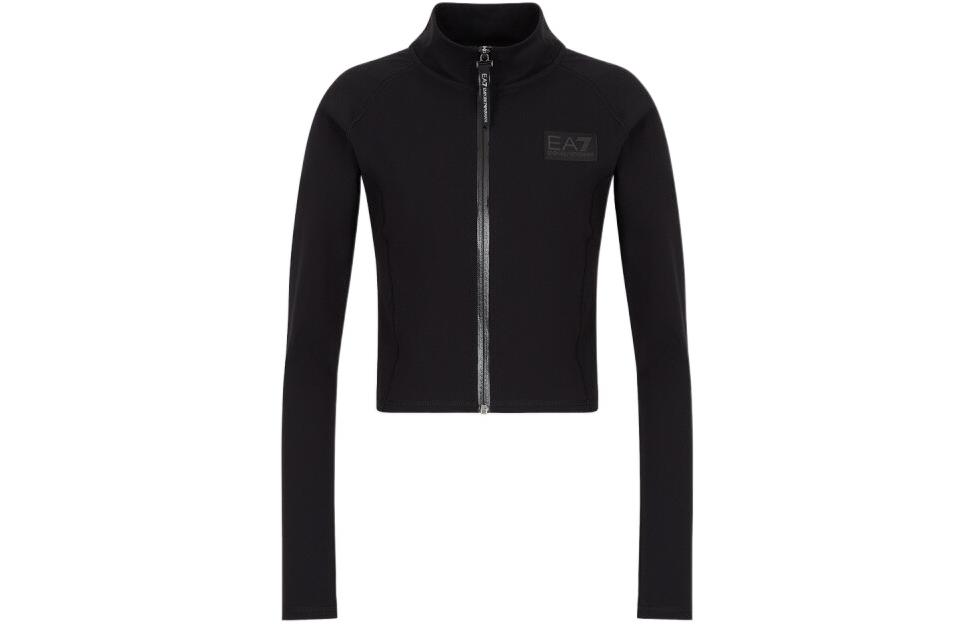 EMPORIO ARMANI Куртка женская черная, Black — фото 3