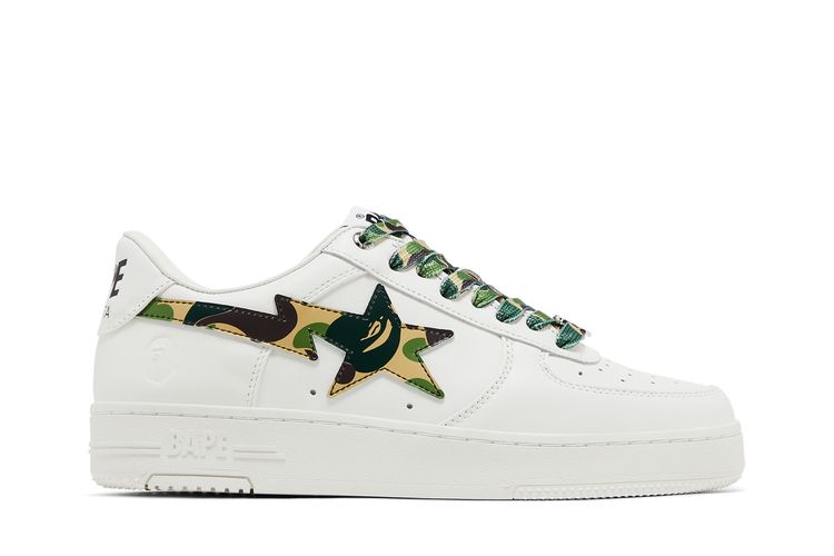 

Кроссовки Bapesta 'ABC Camo Pack - Green', белый