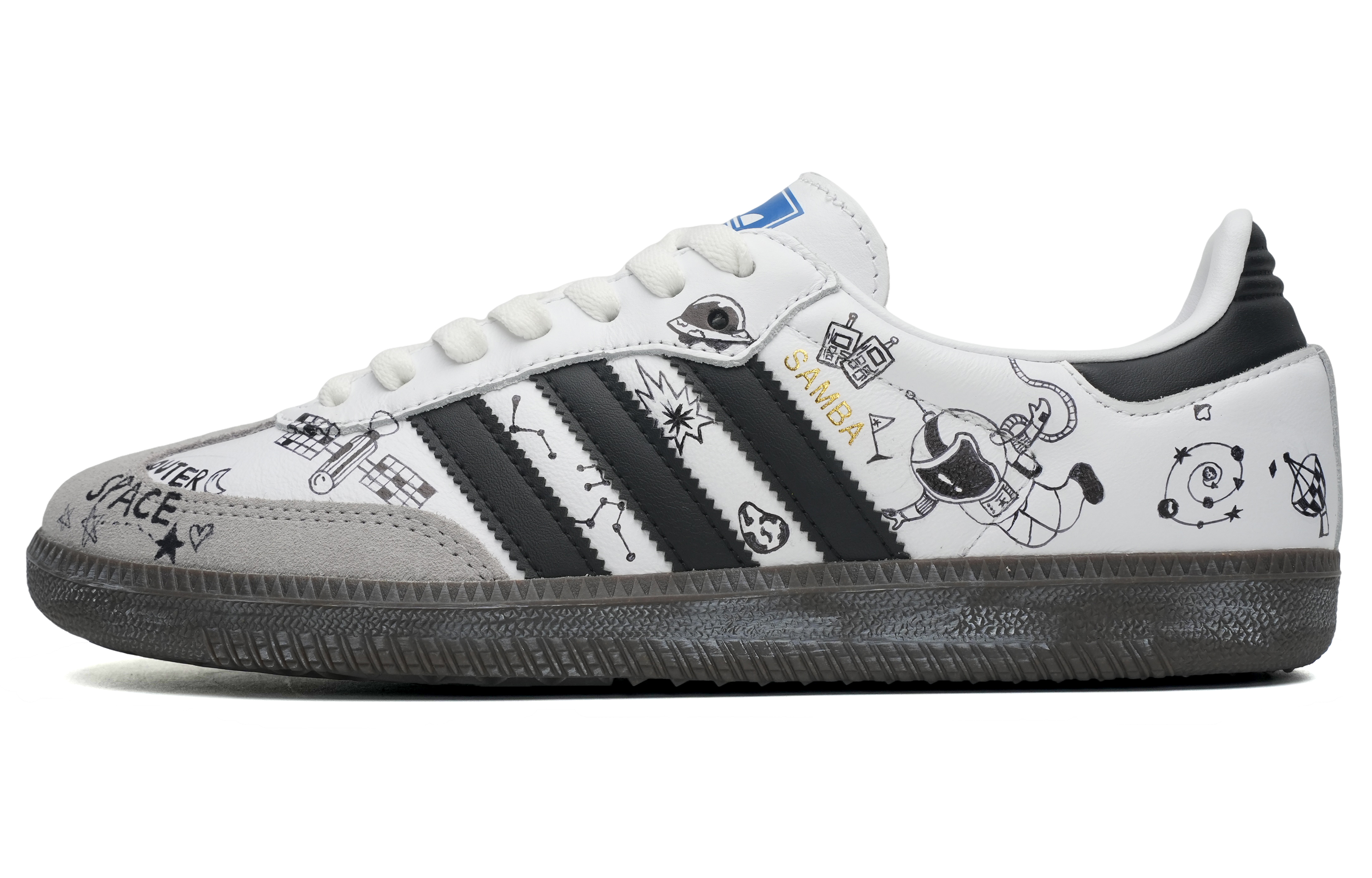 

Adidas originals Samba Series Обувь для скейтбординга унисекс, White