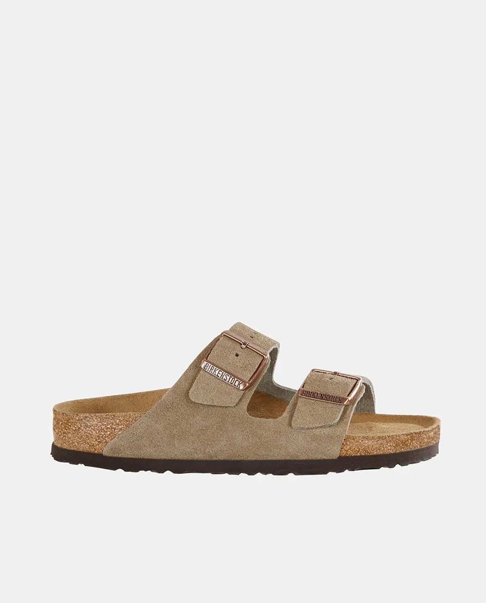 Женские сандалии Arizona Birkenstock, цвет Topo
