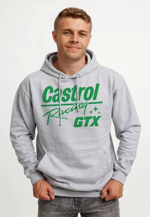 

Толстовка castrol racing gtx Henry Tiger, Heather Grey, Серый, Толстовка castrol racing gtx Henry Tiger, Heather Grey
