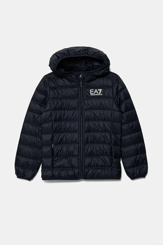 

Детская пуховая куртка Ea7 Emporio Armani, темно-синий