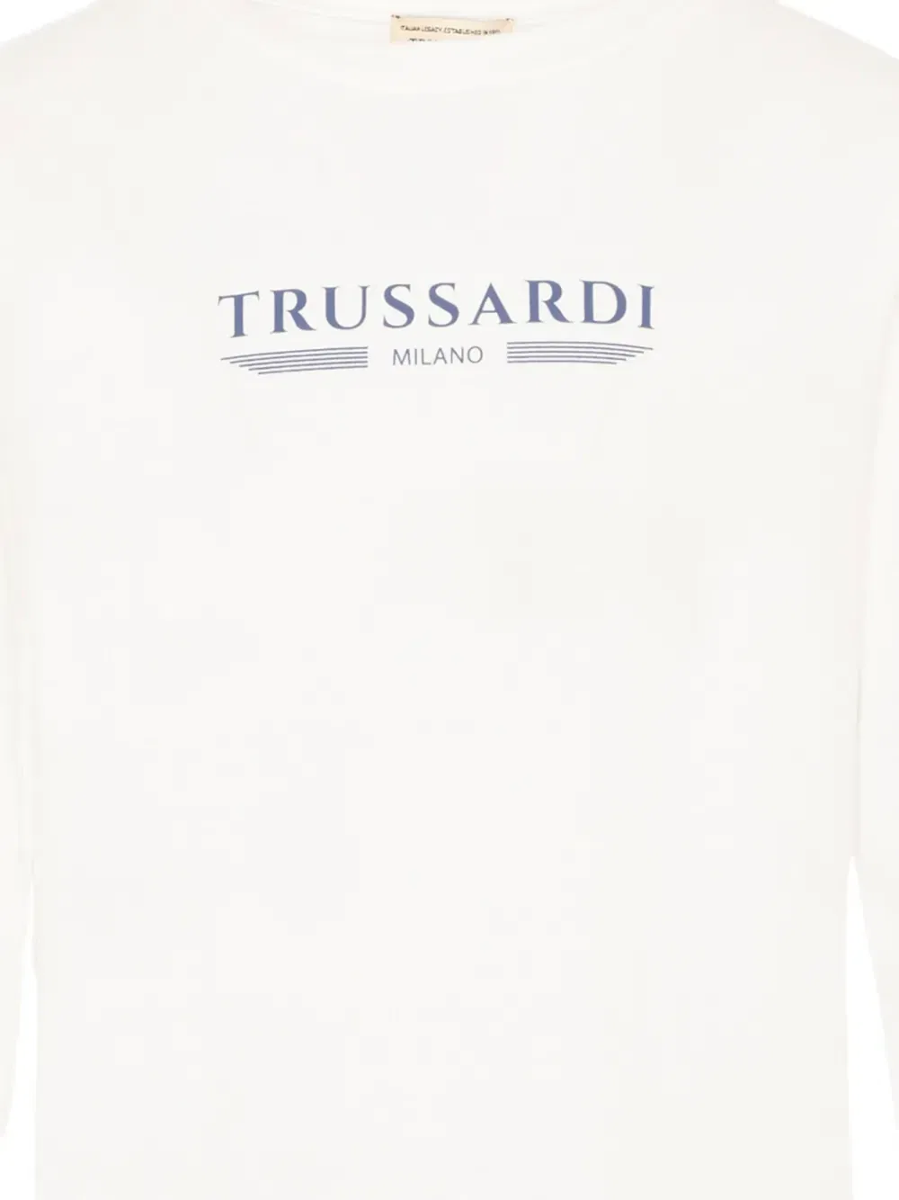 Футболка с длинными рукавами Trussardi Junior, белый — фото 3