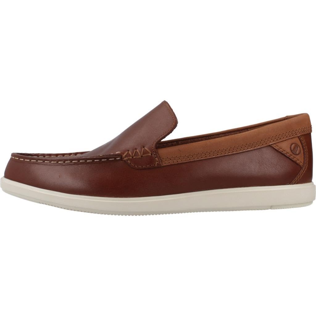 Мокасины Clarks для мужчин Bratton, темно-коричневые, размер 11.5 US — фото 2