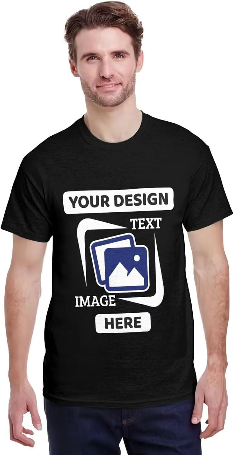 Футболка с принтом Custom Shirt для мужчин — фото 2