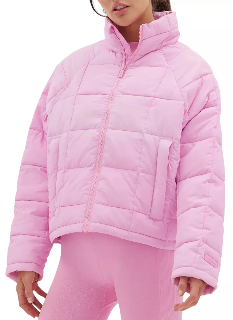 

Женский компактный пуховик Halfdays Nellie, цвет Peony