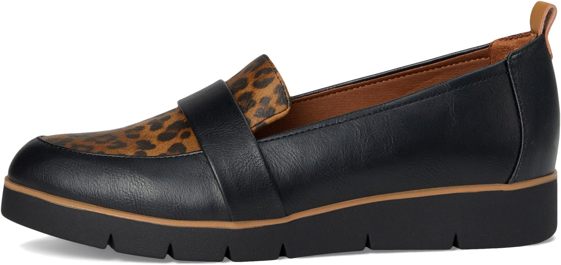 Лоферы Dr. Scholl's Webster Loafer/Moc Shoes, цвет Black/Black Brown — фото 4