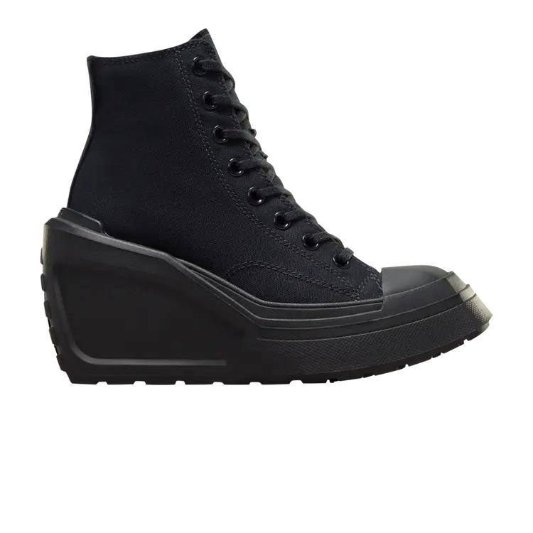 

Кроссовки Wmns Chuck 70 De Luxe Wedge Platform High, цвет Triple Black
