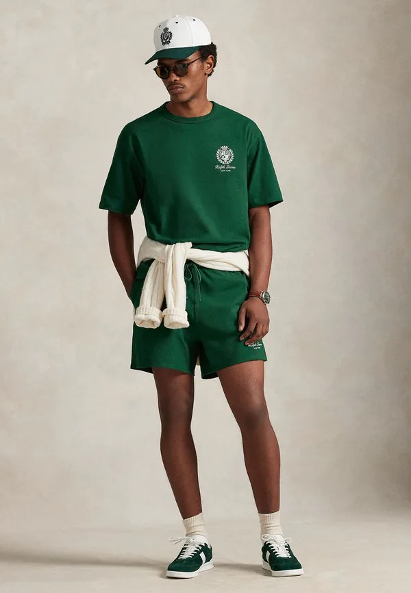 5-Дюймовые свободные трикотажные шорты с графическим принтом Polo Ralph Lauren, New Forest — фото 2