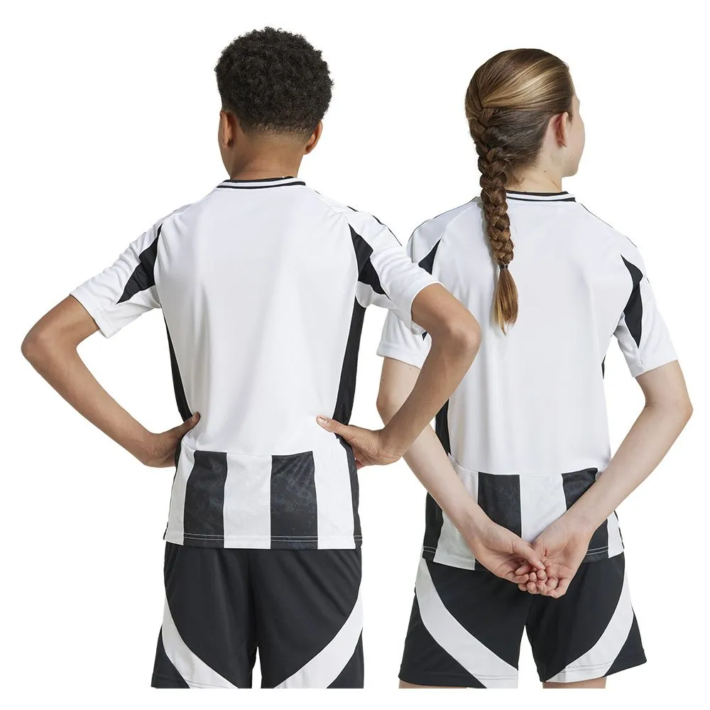 Футболка с коротким рукавом adidas Juventus 24/25 home junior, черный — фото 2