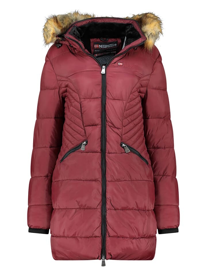 

Стеганое пальто Geographical Norway Steppmantel, бордо