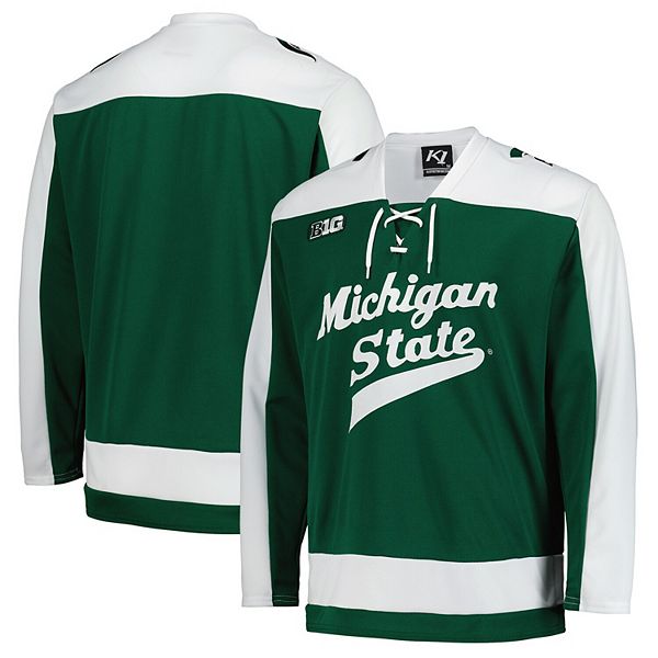 

Реплика хоккейной футболки michigan state spartans - green K1 Sportswear