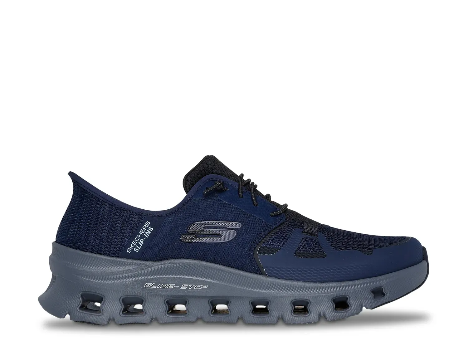 Мужские кроссовки Skechers Slip-ins Glide-Step Pro Slip-On, темно-синие — фото 3