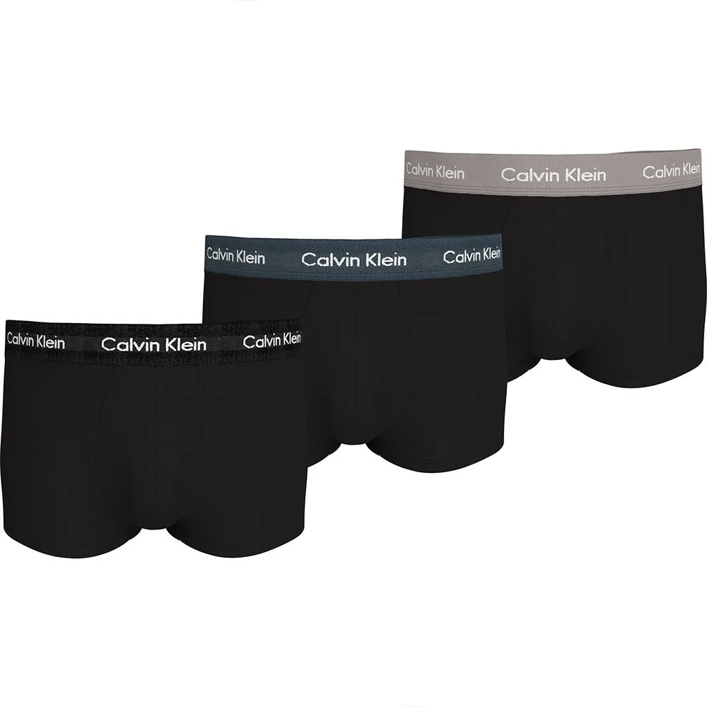 

Трусы-боксеры Calvin Klein Low Rise 3 units, черный