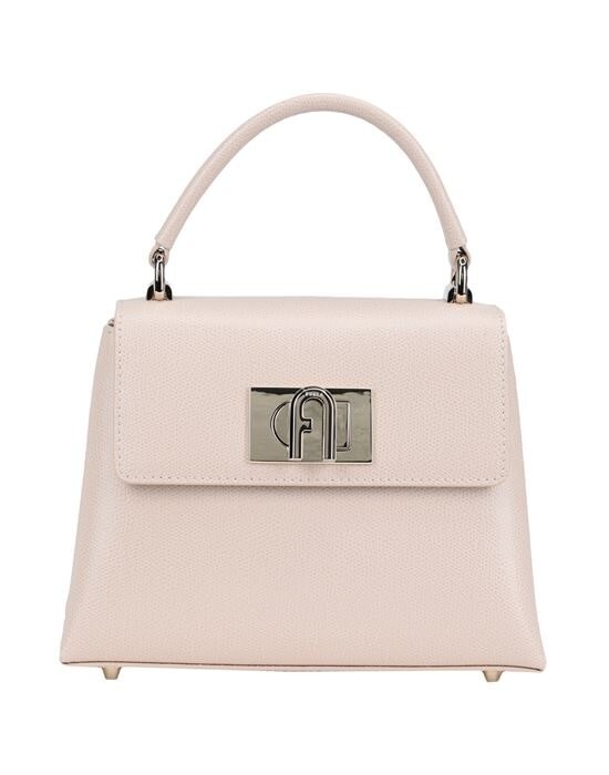 

Сумка FURLA кожаная с ручкой, светло-розовый