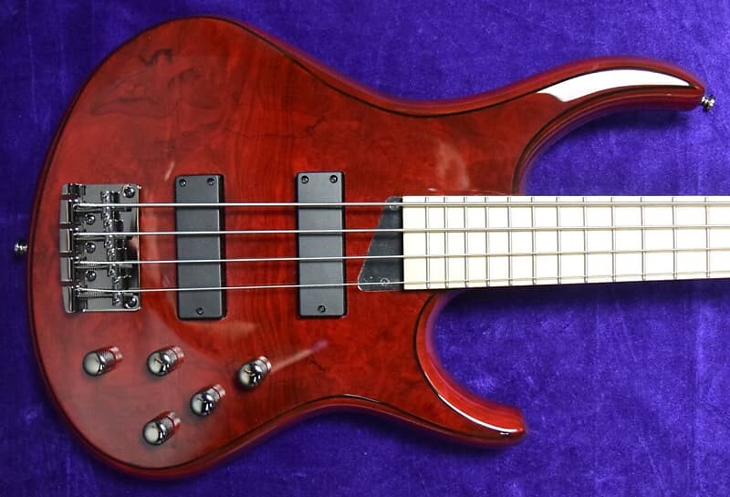 

Басс гитара MTD Kingston Z-4, Trans Cherry Gloss with Maple