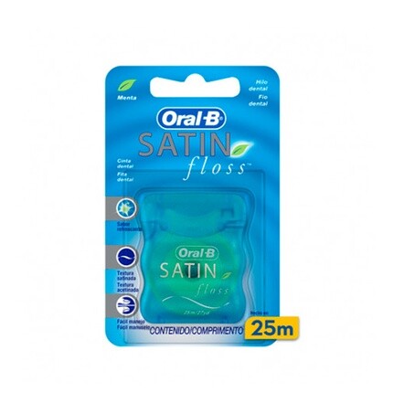 

Зубная нить Oral-B Satin Floss, 25 м