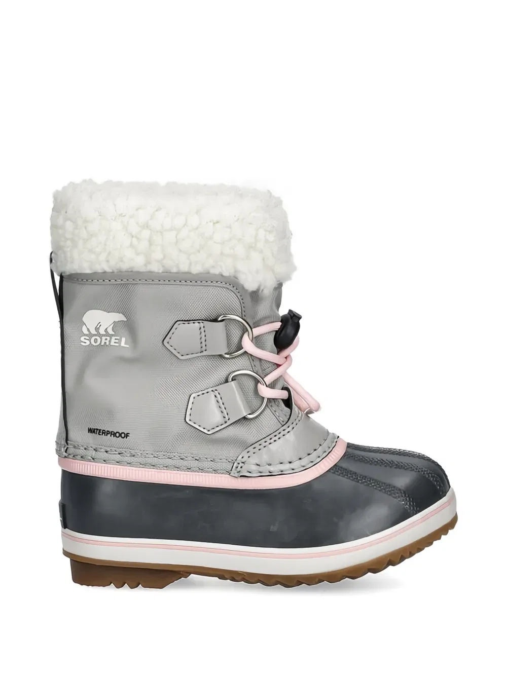 Ботинки Yoot pac trim Sorel Kids, серый — фото 2