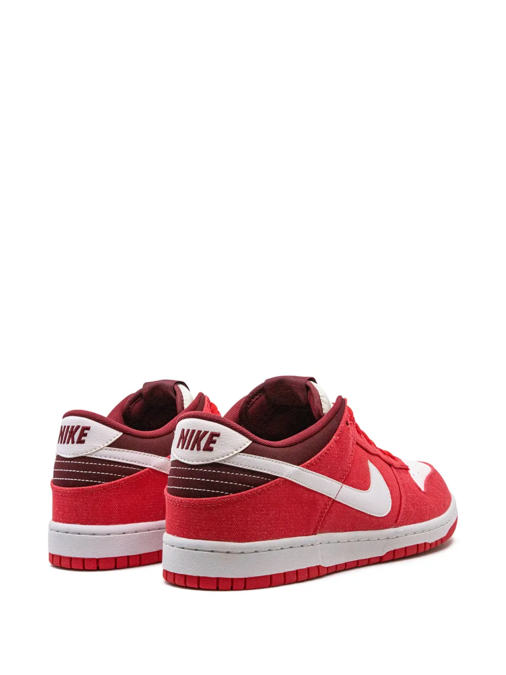 Кроссовки Dunk Low 'Hyper Red' Nike, красный — фото 3