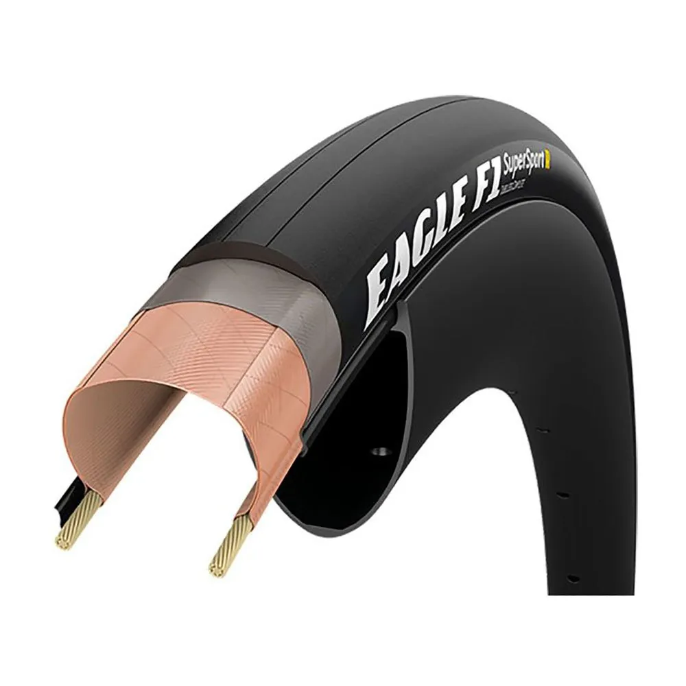 

Дорожная шина Goodyear Eagle F1 Supersport R Tubeless 700 x 28, золотой