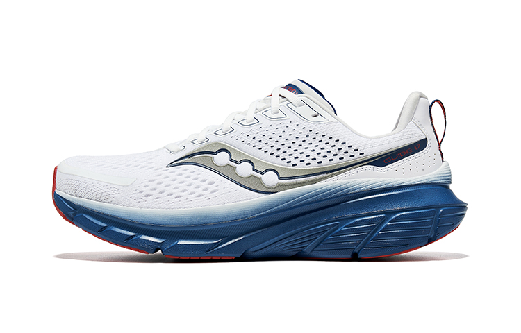 

Кроссовки saucony Guide 17 'White Navy', белый/темно-синий