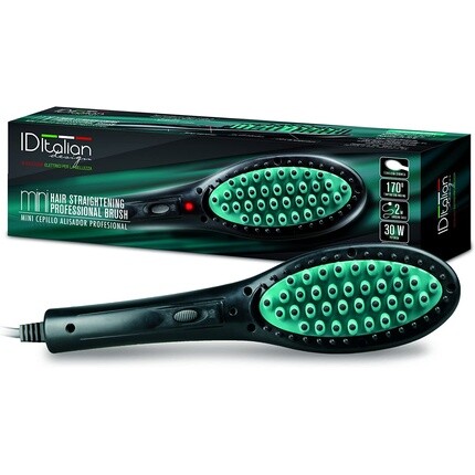 

Мини-керамическая щетка для выпрямления волос 30 Вт, черная и зеленая - итальянский дизайн Postquam