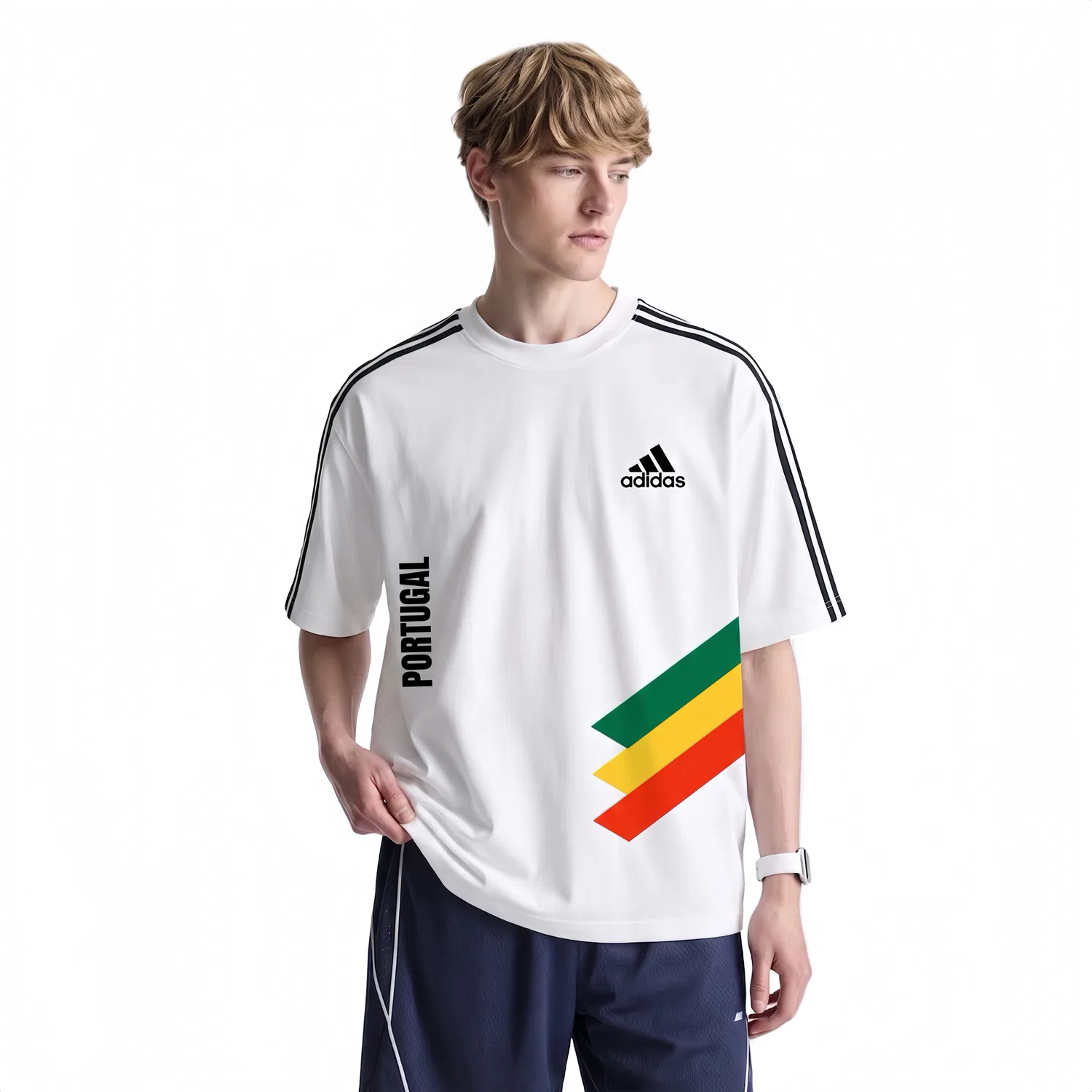 Футболка Five Shield Legion Adidas белая — фото 3