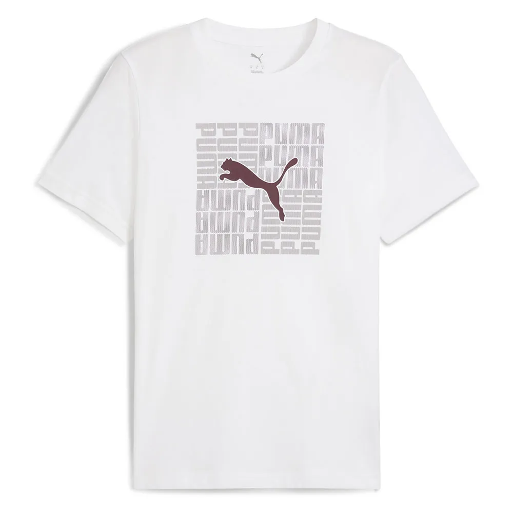 

Футболка с коротким рукавом Puma Graphic Box, белый