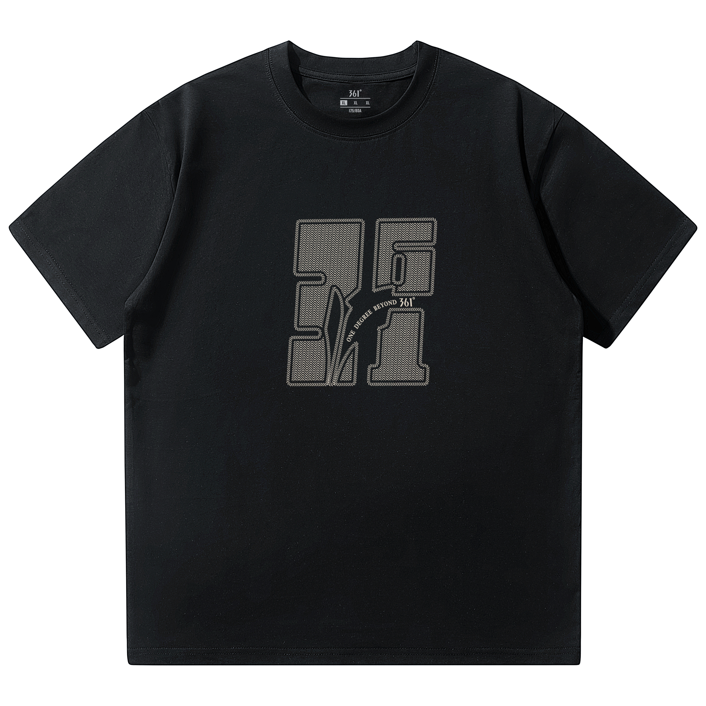 

Футболка Unisex Crew Neck Moderate Straight Fit 361°, super черный