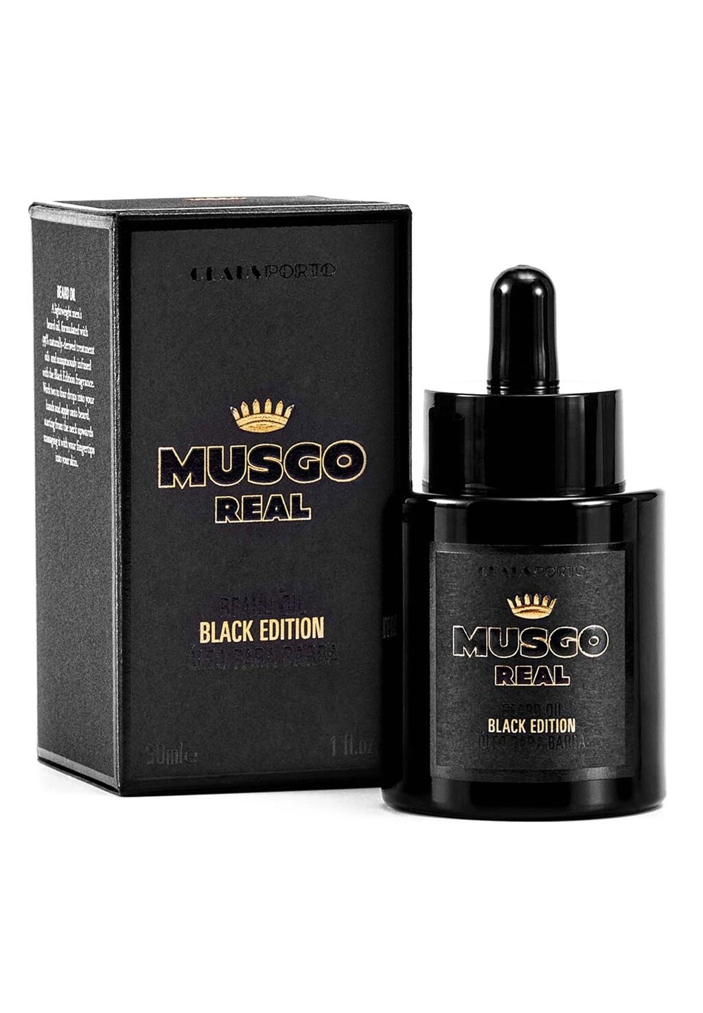 

Уход за бородой CLAUS PORTO BARTÖL MUSGO REAL BEARD OIL BLACK EDITION, цвет transparent