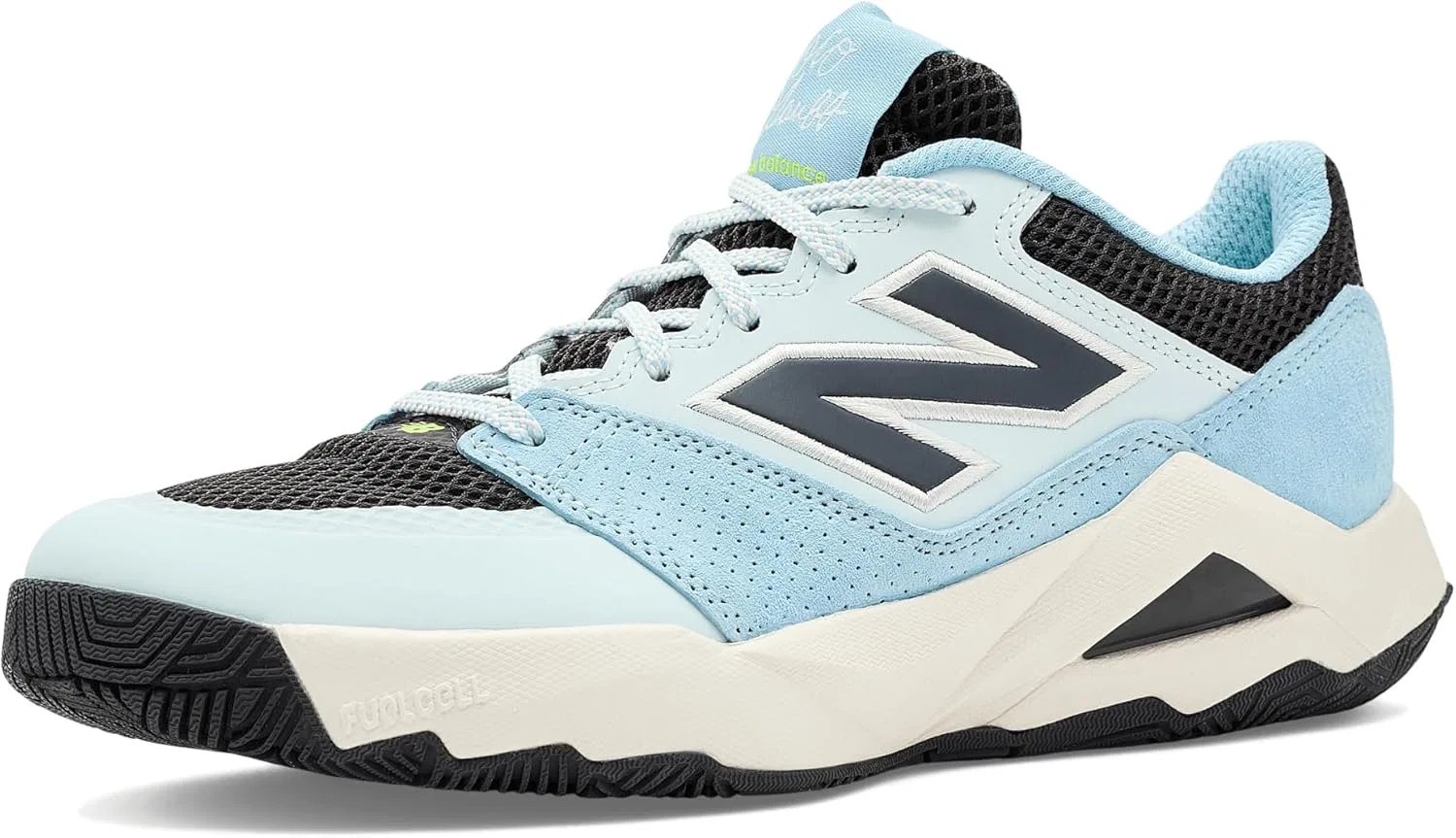 Кроссовки теннисные New Balance FuelCell Delray V2, Glint Blue/5614 Black