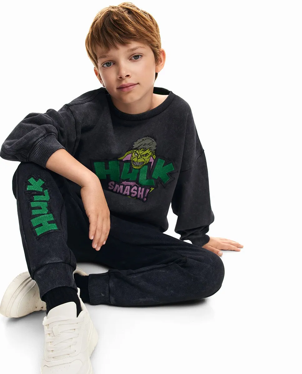 

Длинные спортивные штаны для мальчика Desigual, черный