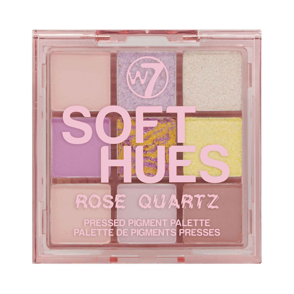 

Тени для век Paleta De Sombras W7 W7, цвет soft hues rose quartz
